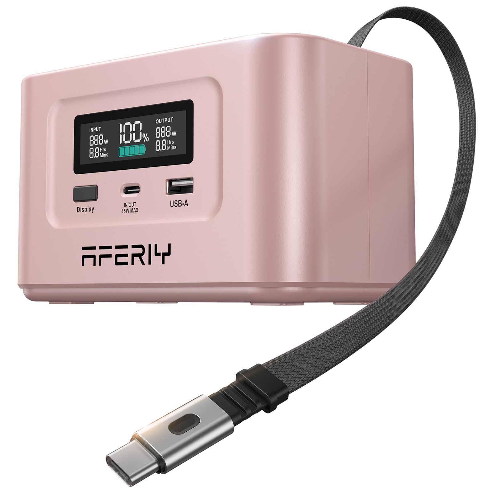 Amazon.co.jp: AFERIY 145W ポータブル電源 99.2Wh/31000mAh